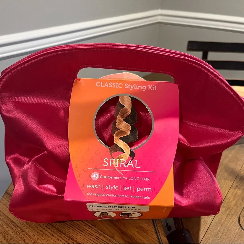 Women's/Girls Curlformers Long Spiral Curls Styling Kit opened but nvr used
